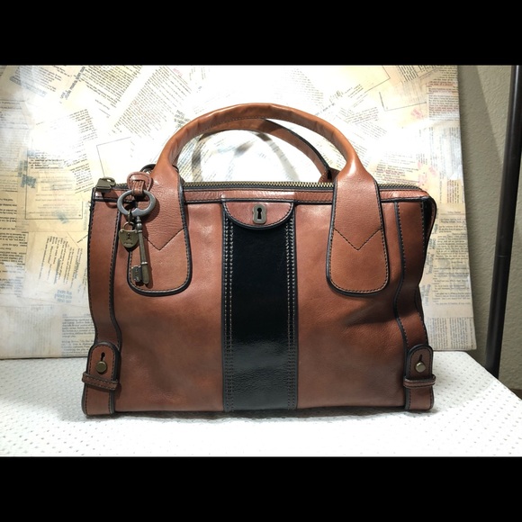 Fossil Handbags - Fossil Vintage Reissue Small Weekender Satchel